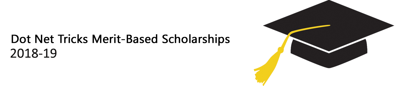 Dot Net Tricks Scholarships 2018 - 19